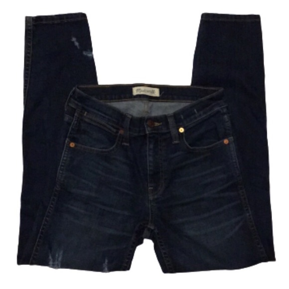 Madewell Denim - Madewell 9” High Riser Skinny Skinny Crop Size 26